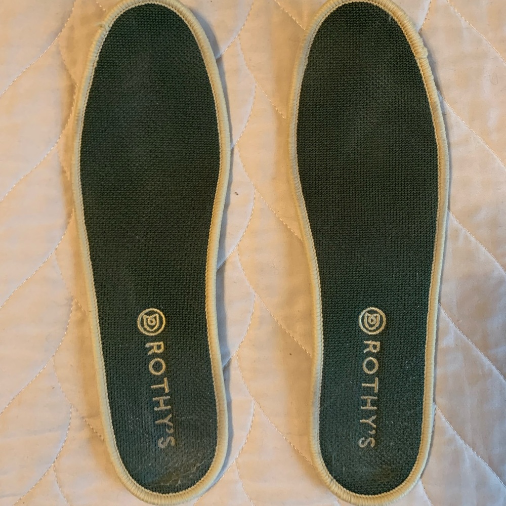 ROTHYS HTF RETIRED SAFARI OLIVE GREEN SLIP ON SNEAKERS SIZE 10.5 💚💚💚 - Picture 5 of 6